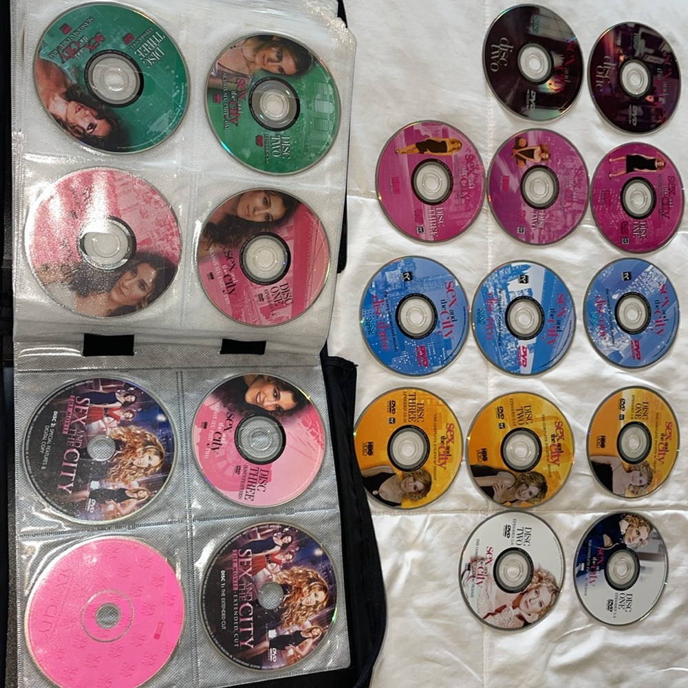 Sex & the City Complete Set DVDs plus The Movie